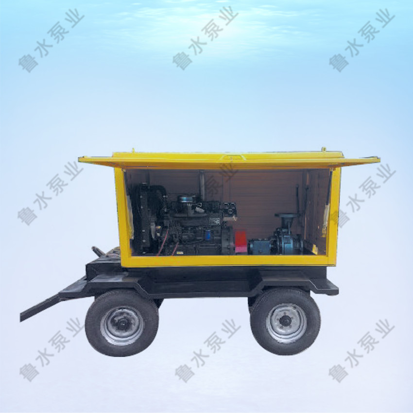 應急(ji)搶險發電機組(zu)泵車